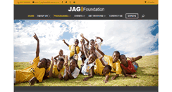 Desktop Screenshot of jagfoundation.org.za